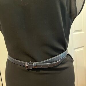 Navy blue Talbots belt